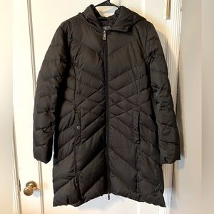 Kenneth Cole Hooded Puffer Coat - Black